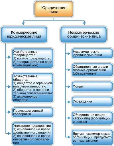 Юридическое лицо: признаки и классификация. Новое в гражданском праве